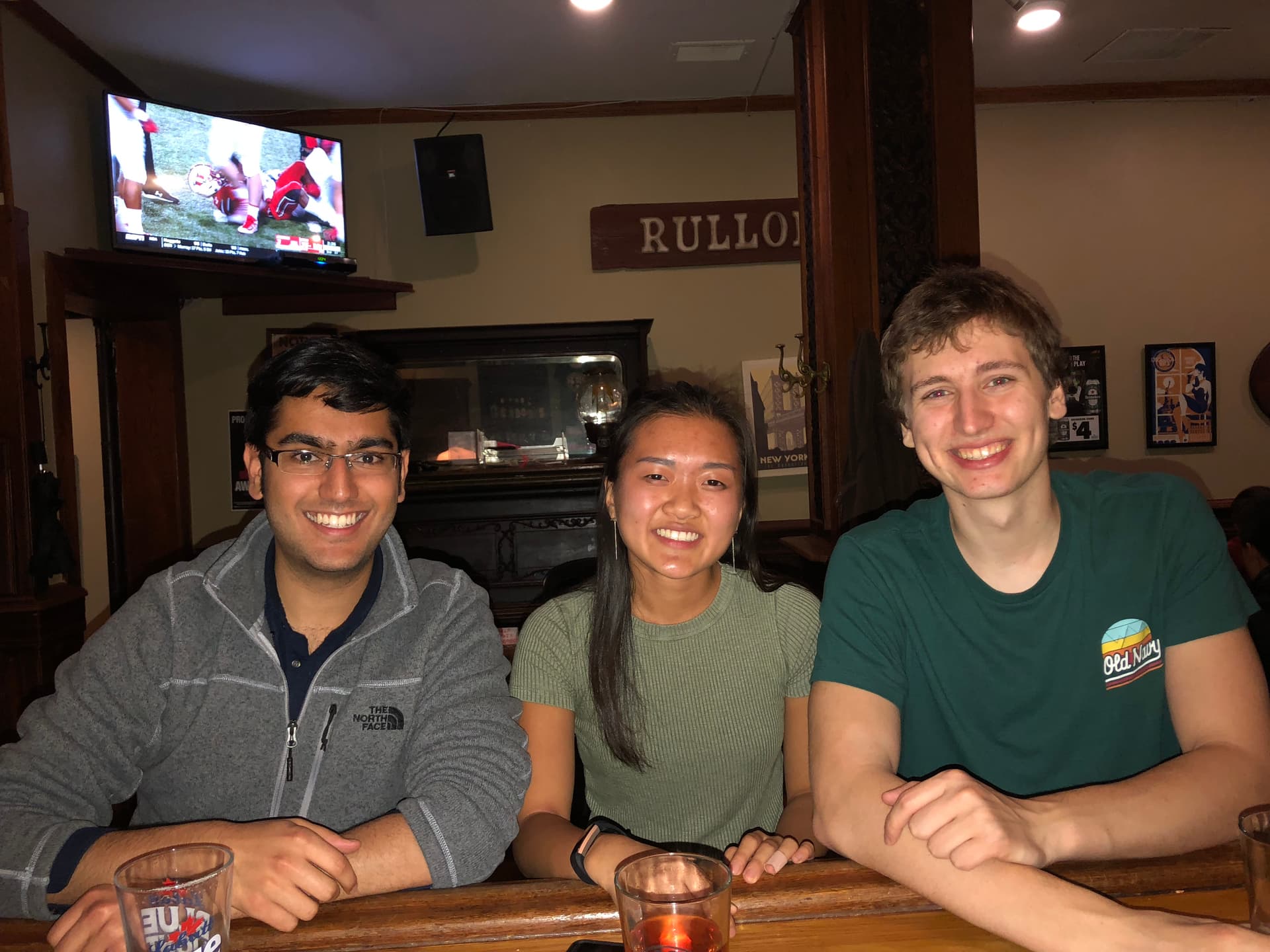 I think after we took this photo, I said something like I hope we always live in the same city together and Ian replied (quite loudly) saying something like I never want to see you again. The bartender overheard this and laughed in my face. Very embarrassing.